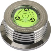 Resim Spibicyy Evrensel 50Hz Lp Vinil Plak Çalar Disk Pikap Sabitleyici Seviye Alüminyum Alaşımlı Ağırlık Kelepçesi, Parlak Siyah (Yurt Dışından) 
