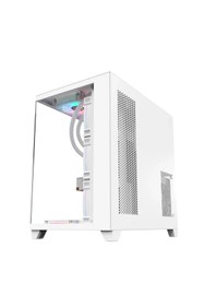 Resim Revenge Kumandalı Beyaz Supernova 7 ARGB Fanlı Atx Temperli Cam Panel Akvaryum Gaming Boş Bilgisayar Kasası 