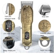 Resim Wear Lcd Dijital Ekran Yüksek Güçlü Tıraş Makinesi 