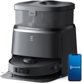 Resim Ecovacs DEEBOT T30 Pro Omni Robot Süpürge , Mop Fonksiyonu, 11.000 Pa Emiş Gücü, ZeroTangle Teknolojisi 