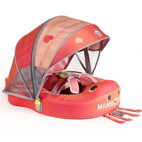Resim Mambobaby Yüzme Simidi - Octopus, Emniyetli, Gölgelikli ve Ayak Destekli 