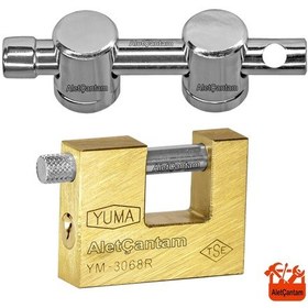 Resim Aletçantam Çelik Kayar Milli Kapı Emniyet Aparatı Seti 