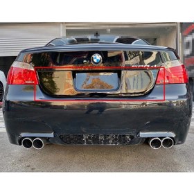 Resim Bmw E60 M5 Kare Plakalık - Boyasız - Fiberglass 