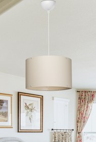 Resim Genel Markalar Ela Yatak Odası Set - Krem Sarkıt + 2 Gold Abajur 