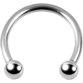Resim 316 Cerrahi Çelik Dudak Kıkırdak Septum Helix Tragus Piercingi Zümrüt yeşili 
