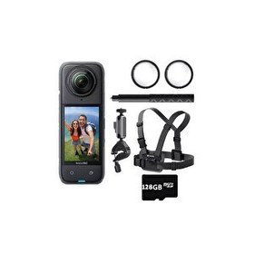 Resim Insta360 X4 128GB Aksiyon Kamerası - Bisiklet Kiti 
