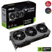 Resim ASUS GEFORCE TUF-RTX4090-O24G-GAMING 24GB GDDR6 384BIT 2XHDMI 3XDP EKRAN KARTI 