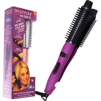 Instyler Ionic Styler - Iyonik Şekillendirici Saç Kıvrımlaştırıcı ve Düzleştirici Tarak ( Lisinya )