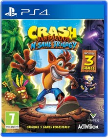 Resim Activision Ps4 Crash Bandıcoot N Sane Trilogy 