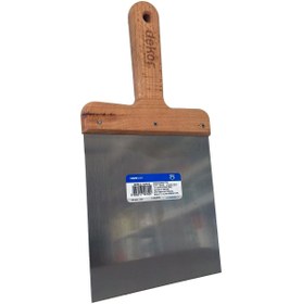 Resim Genel Markalar 057 Yay Çeliği Macun Küreği Ahşap Saplı 20cm 
