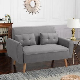 Resim Mini Kanepe, Minimalist Kanepe, 120 cm Koltuk, Kompakt Kanepe 