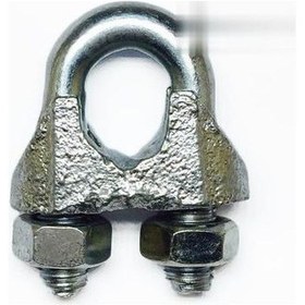 Resim Çelik Halat Bağlama, Düğüm, Klemens 8 Mm - 25 Adet Diğer 