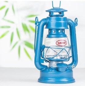 Resim 18 Cm Dekoratif Gemici Feneri Mavi 