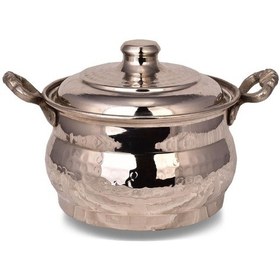 Resim Cobper Premium Collection Boro Bakır Güveç Tencere 20cm Nikel 
