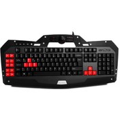 Resim Everest DLK-5110 Q M.medya USB Oyuncu Klavye,siyah 