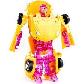 Resim Oyuncakmatik Dönüşebilen Robot Araba - Sarı 