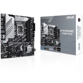 Resim ASUS Prime Z790m-plus 4xddr5 Hdmi/dp 3xm.2 1xglan 1700p (12.GEN 13.GEN) Anakart 