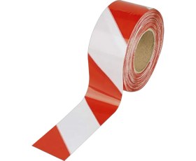 Resim MFK 500 Metre Çok Amaçlı Emniyet Şeridi Kırmızı Beyaz x 10 Adet 