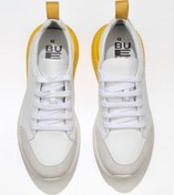 Resim Bueno Shoes Beyaz Sarı Deri Erkek Spor Ayakkabı 01mq5500 
