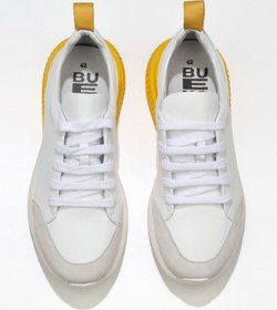 Resim Bueno Shoes Beyaz Sarı Deri Erkek Spor Ayakkabı 01mq5500 