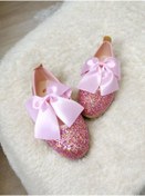 Resim PATİK BEBE KIZ ÇOCUK PAPYON FİYONKLU ORTOPEDİK ŞIK BABET 