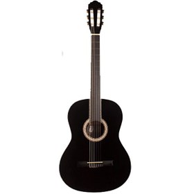 Resim Toledo LC-3900BK 4/4 Klasik Gitar (Siyah) 