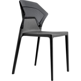 Resim Papatya Ego Sandalye Füme Sırt Antrasit Oturak 