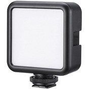 Resim Teltree Vl49 5500k Led Fotoğraf Işığı, Crı95+, Parlaklık Ayarlanabilir, Dahili 2000mah Pil Siyah/beyaz Seçenekli 