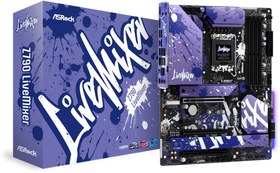 Resim ASRock Z790 LiveMixer 7200mhz(OC) RGB M.2 1700p ATX DDR5 Anakart 