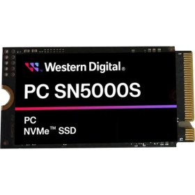 Resim Wd SN5000S 512GB 6000/4200MB/S GEN4X4 M.2 22X42 SSD 