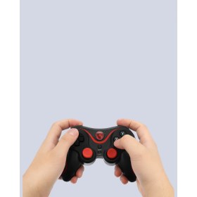 Resim Ergonomik Tasarımlı Kablosuz Bluetooth Gamepad Titreşimli 