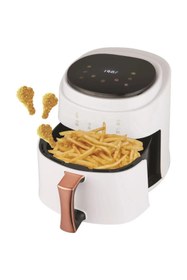 Resim Hiking Haf-507 Airfryer Az Yağlı Fritöz 8 Litre Beyaz 