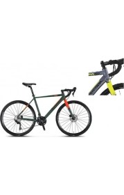 Resim Mosso GVL700-GRX400 Erkek Yarış Bisikleti 550H Hd 28 Jant 20 Vites Antrasıt Lıme 