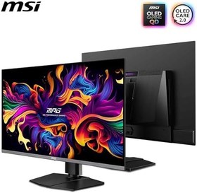 Resim MSI 31.5 MPG 322URX QD-OLED, Gaming Monitör, UHD, 16:9 Flat, QD-OLED, 240HZ, 0.03ms, G-SYNC Compatible 