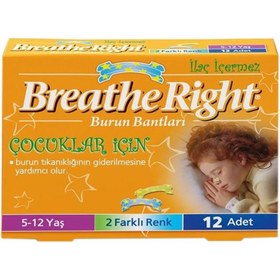 Resim Breathe Right Çocuk 12 adet 