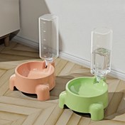 Resim 1 adet Otomatik Evcil Hayvan Su Dağıtıcısı - 3 Bacaklı Kararlı Taban, Kaymaz Ayaklar, Dayanıklı Plastik, Kediler ve Küçük Köpekler için Otomatik Dolum Sistemi, Ev ve Seyahat Kullanımı için İdeal, Ev Kullanımı için Evcil Hayvan Su Dağıtıcısı, Modern Evcil Hayvan Aksesuarı, Kolay Tutma Sapı, Pil Olmadan 