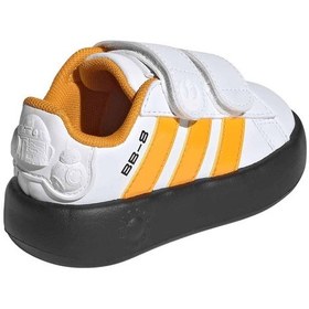 Resim Adidas Droıds Grand Court Cf I Bebek Spor Ayakkabı Beyaz Ih1140-b Beyaz Turuncu Beyaz - Turuncu 