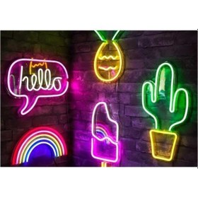 Resim Ct-4555 12v Yeşil Neon Hortum Esnek Led Flexible 5 Metre 