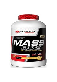 Resim Mass Gainer 3300 Gr Muz Aromalı Kilo Kas Karbonhidrat Tozu 