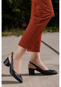 Resim Daxtors D725 Günlük Klasik Topuklu Kadın Ayakkabı Siyah 