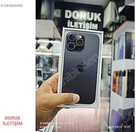 Resim Apple iPhone 15 Pro Max İkinci El TR | 256 GB | Siyah 