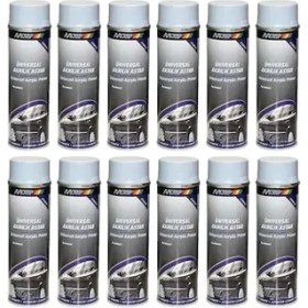 Resim Motip 12'li Universal Akrilik Sprey Astar 500ML Made In Holland 