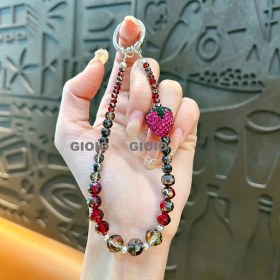 Resim Silver1 Yeni Sevimli Çizgi Film Işıklı Işık Kulomi Büyük Kulak Köpek Hediye Kutusu Anahtarlık Araba Okul Çantası Dıy Kolye Hediye (Yurt Dışından) 