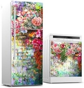 Resim Buzdolabı Ve Bulaşık Makinesi Takım Sticker 0106 