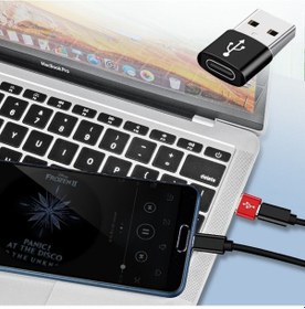 Resim Buffer Usb'den Type-c 'ye Dönüştürücü Adaptör Veri Aktarımı Sağlayıcı Şarj Data Çevirici Çok Renkli 