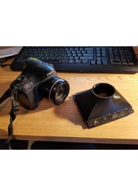 Resim Opencart Evrensel Orta Format 120mm Negatif Tarayıcı Sadece Plastik Aparattır 