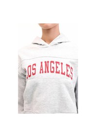 Resim Lumberjack 5w Wl 17jaam Bts802 5pr Kadın Gri Sweatshirt - 102021468 