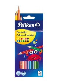 Resim Pelikan Kuru Boya Kalemi 12 Renk Kuru Boya 