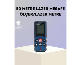 Resim MiraLive Lazer Metre 50 mt Hassas ve Hızlı Ölçüm Özellikli 