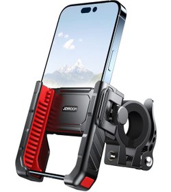 Resim SUPORTE Profesyonel Motosiklet Bisiklet Telefon Tutucu Gidon Bağlantılı 4.6-7.0 inç telefon uyumlu Joyroom 